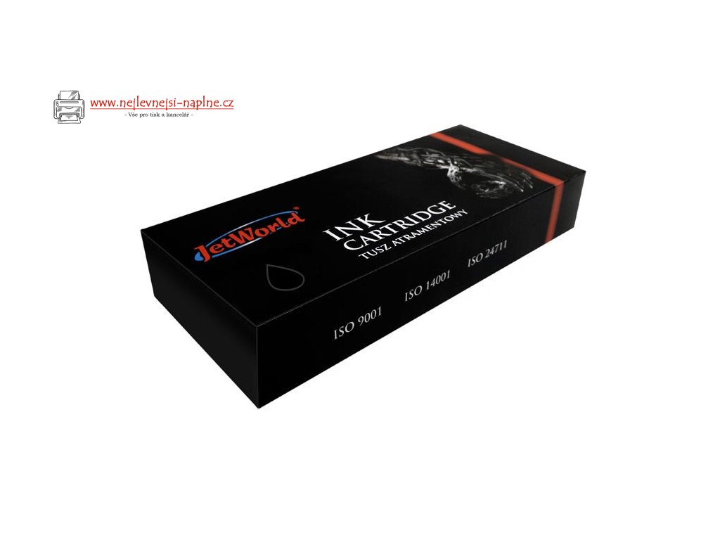 PRODUKT NA ZAMÓWIENIE, MOQ: 1 KOMPLET ŁĄCZNIE WSZYSTKICH KOLORÓW. Ink Cartridge JetWorld Matte Black HP 764 replacement C1Q16A