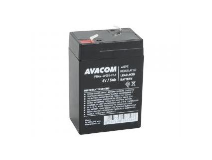 AVACOM baterie 6V 5Ah F1 (PBAV-6V005-F1A)