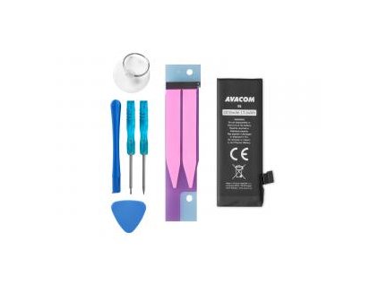 Baterie pro Apple iPhone 5s / 5c - vysokokapacitní, Li-Ion 3,8V 2010mAh (náhrada 616-0718)