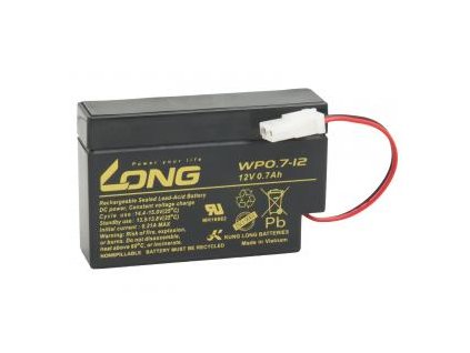 LONG baterie 12V 0,7Ah AMP (WP0.7-12)