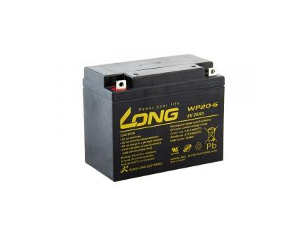 LONG baterie 6V 20Ah F3 (WP20-6)