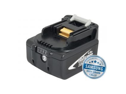 MAKITA BL 1430 Li-Ion 14,4V 4000mAh, články SAMSUNG s LED indikací