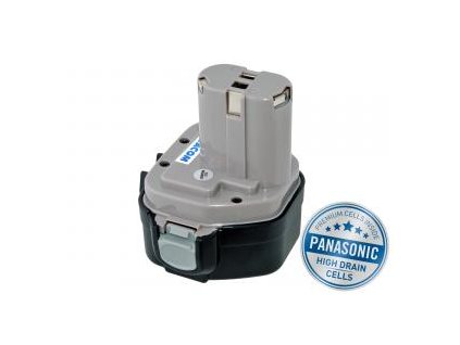 MAKITA 1234 Ni-MH 12V 3000mAh, články PANASONIC
