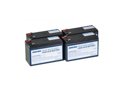 Náhradní baterie pro UPS HP Compaq T2200 XR - kit (4ks baterií)