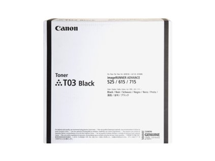 Originální černý toner Canon IR525, IR615, IR715 (T03, 2725C001)