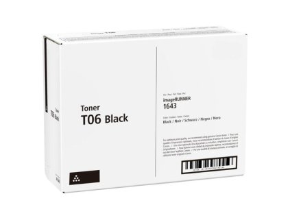 Originální černý toner Canon IR1643 (T06, 3526C002)