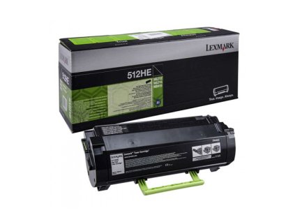 Originální černý toner Lexmark MS312, MS415 (51F2H0E)