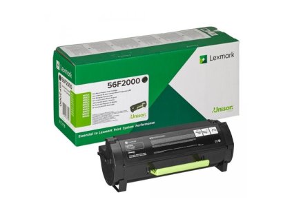 Originální černý toner Lexmark MS321, MS421, MS521, MS621, MS622, MX321, MX421, MX521, MX522, MX622 (56F2000)