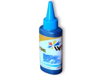 Lahvička azurové barvy HP 0,1L Dye ink Universal