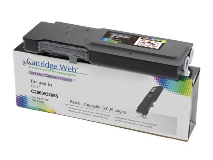 Tonerová kazeta Cartridge Web Black Dell 2660 replacement 593-BBBU