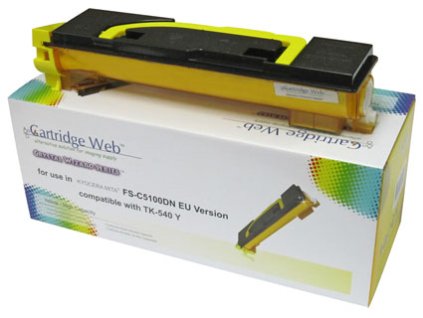 Tonerová kazeta Cartridge Web Yellow Kyocera TK540/TK542 náhradní TK-540Y