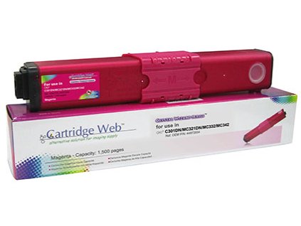 Tonerová kazeta Web Magenta OKI C301 náhradní 44973534