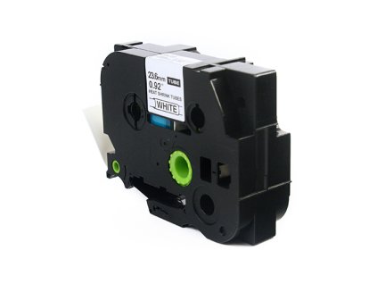 Páska JetWorld Black on White Replacement Brother 24mm x 1,5m HSe-251 (HSE251, HS-251, HS251, HS2-251, HS2251, HSC-251, HSC251) - ruční program