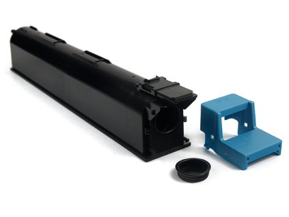 Prázdná kazeta - Konica Minolta Bizhub TN715C Cyan 100% nová (stačí doplnit tonerový prášek a nainstalovat správný čip)