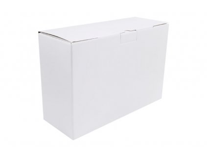 Bílá krabička na tonerové kazety. Rozměry 350x110x160 mm délka / šířka / výška