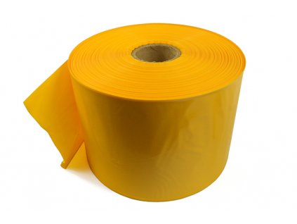 Žlutý ochranný obal šířka 15 cm hmotnost role cca 16 kg