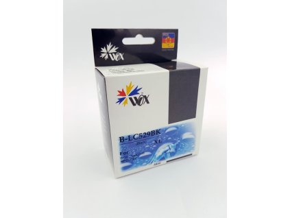 Inkoustová kazeta Wox Black Brother LC 529BK náhradní LC529XLBK