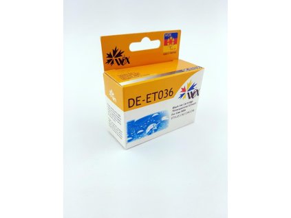 Inkoustová kazeta Wox Black EPSON T036 náhradní C13T03614010