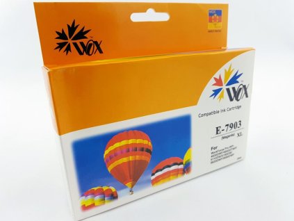 Inkoustová kazeta Wox Magenta Epson T7903 (79XL) náhradní C13T79034010