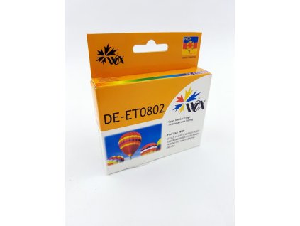 Inkoustová kazeta Wox Cyan EPSON T0802 náhradní C13T08024010