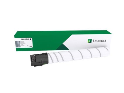 Originální černý toner Lexmark CS921, CS923, CX920, CX921, CX922, CX923, CX924 (76C00K0)