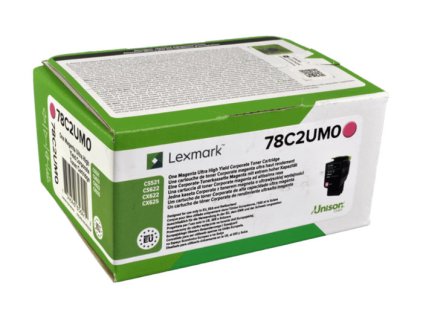 Originální purpurový toner Lexmark CS521, CS622, CX622, CX625 (78C2UM0)