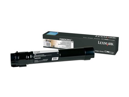 Originální černý toner Lexmark C950 (C950X2KG)