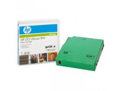 HP Ultrium LTO 4, 800/GB 1600 (1,6 TB)GB, zelená, C7974A, pro archivaci dat