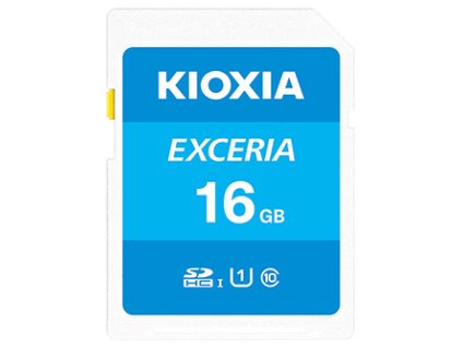 Kioxia Paměťová karta Exceria (N203), 16GB, SDHC, LNEX1L016GG4, UHS-I U1 (Class 10)