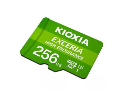 Kioxia Paměťová karta  Exceria High Endurance (M303E), 256GB, microSDXC, LMHE1G256GG2, UHS-I U3 (Class 10)