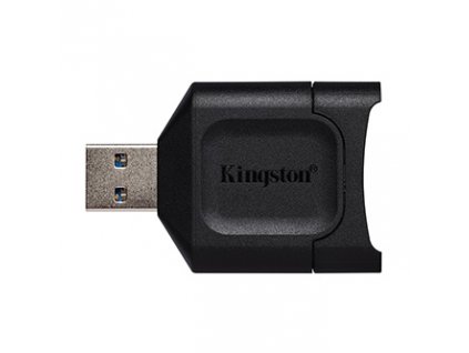 Kingston čtečka USB 3.0 (3.2 Gen 1), MobileLite Plus SD, SD, externí, černá, konektor USB A
