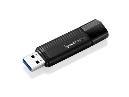 Apacer USB flash disk, USB 3.0, 16GB, AH353, černý, AP16GAH353B-1, s krytkou