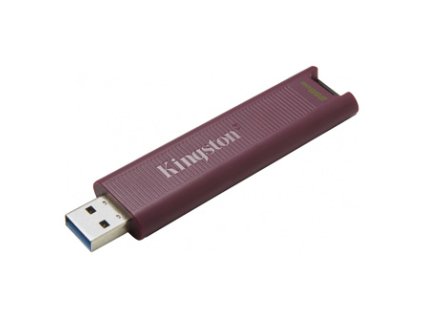 Kingston USB flash disk, USB 3.0, 256GB, DataTraveler Max, vínový, DTMAXA/256GB, USB A