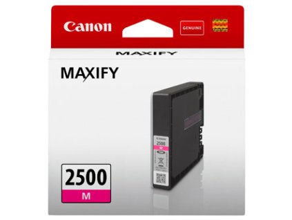 Canon originální ink PGI-2500 M, 9302B001, magenta, 9.6ml