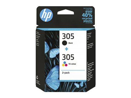 HP originální ink 6ZD17AE, HP 305, 2-pack
