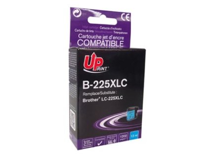 UPrint kompatibilní ink s LC-225XLC, B-225XLC, cyan, 1200str., 13ml