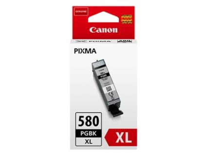 Canon originální ink PGI-580 PGBK XL, 2024C001, black, 18.5ml, high capacity