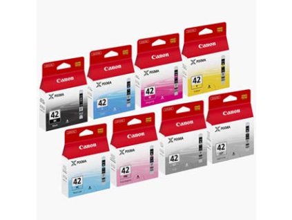 Canon originální ink CLI-42, 6384B010, CMYK, 8ksks, 8-pack