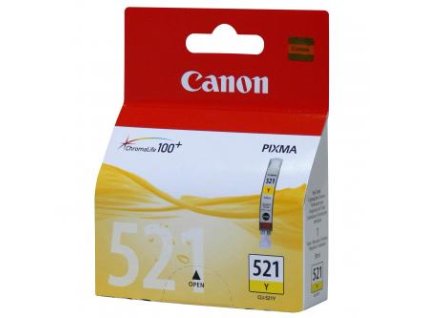 Canon originální ink CLI-521 Y, 2936B001, yellow, 505str., 9ml
