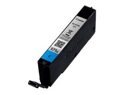Canon originální ink CLI-571 XL C, 0332C001, cyan, 11ml, high capacity