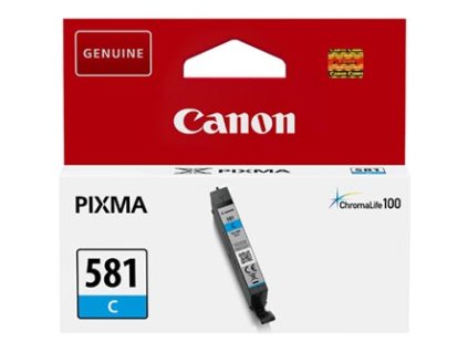 Canon originální ink CLI-581 C, 2103C001, cyan, 5,6ml