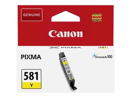 Canon originální ink CLI-581 Y, 2105C001, yellow, 5,6ml