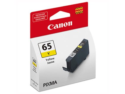 Canon originální ink CLI-65 Y, 4218C001, yellow, 12.6ml