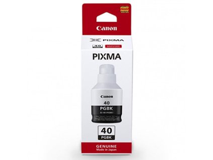Canon originální ink GI-40 PGBK, 3385C001, black, 6000str., 170ml