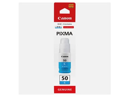 Canon originální ink GI-50 C, 3403C001, cyan, 7700str., 70ml
