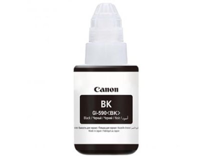 Canon originální ink GI-590 BK, 1603C001, black, 6000str., 135ml