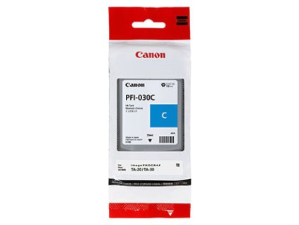 Canon originální ink PFI-030 C, 3490C001, cyan, 55ml