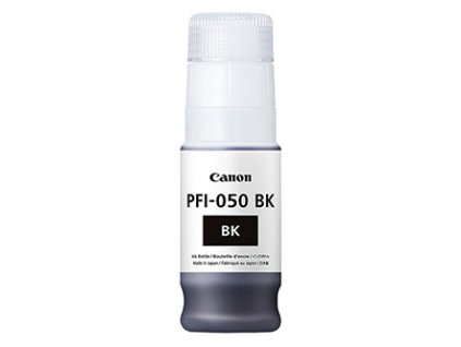 Canon originální ink bottle PFI-050 BK, 5698C001, black, 70ml