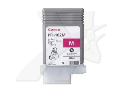 Canon originální ink PFI-102 M, 0897B001, magenta, 130ml