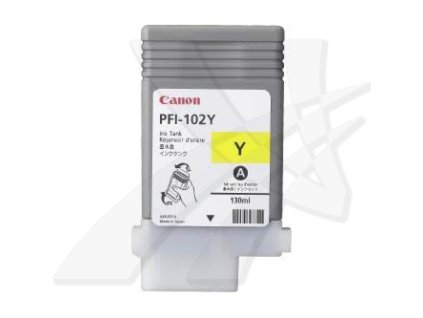 Canon originální ink PFI-102 Y, 0898B001, yellow, 130ml